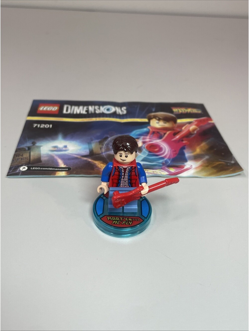 LEGO Dimensions - Back To The Future Marty McFly Figure W/Tag